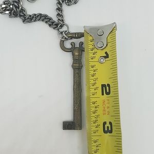 GASOLINE GLAMOUR Accessories - 3 inch fancy antique necklace silver chain new GASOLINE GLAMOUR Accessories - 3 inch fancy antique necklace silver chain new